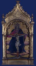 欧洲12-19世纪油画六_GIOVANNI d'Aalponte - The Trinity - Centre Pinnacle
